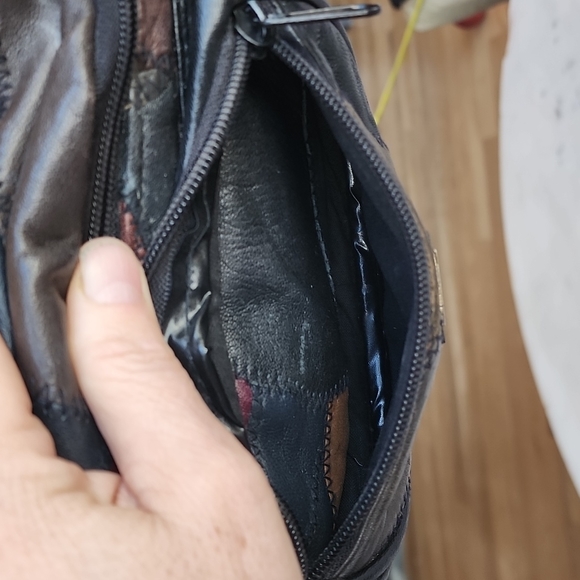 MC Marc Chantal Leather VTG Fanny Pack Multicolor - Picture 7 of 11